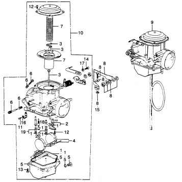 CARBURETOR SET