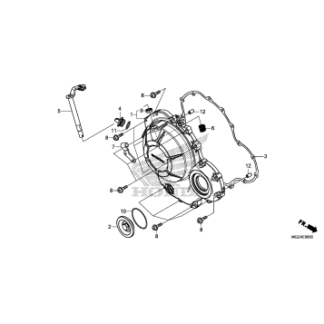 RIGHT CRANKCASE COVER