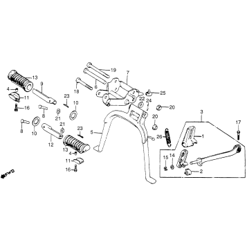 PEDAL + STAND + STEP 80
