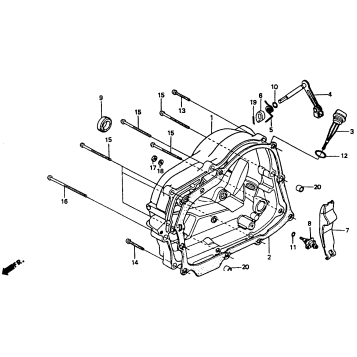 RIGHT CRANKCASE COVER