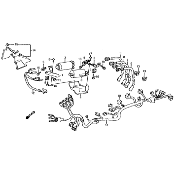 WIRE HARNESS + IGNITION COIL