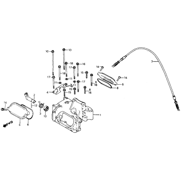 CYLINDER HEAD COVER 81-82