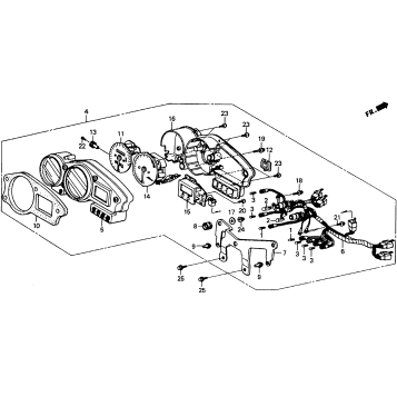 SPEEDOMETER + TACHOMETER