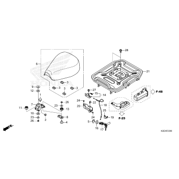 SEAT@LUGGAGE CARRIER