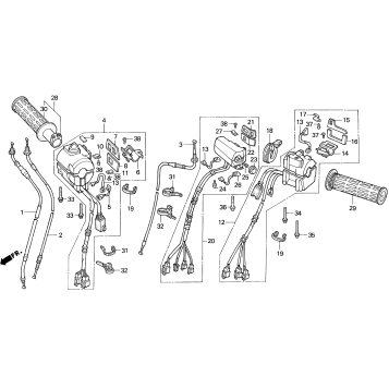 GL1500SEHANDLE SWITCH