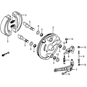 FRONT BRAKE PANEL 83