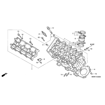 CYLINDER HEAD ('99-'00)