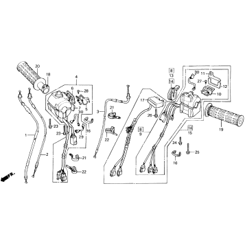 HANDLE SWITCH EXCEPT I