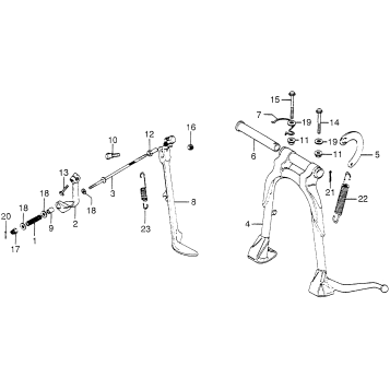 MAIN STAND + SIDE STAND