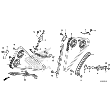 CAM CHAIN + TENSIONER