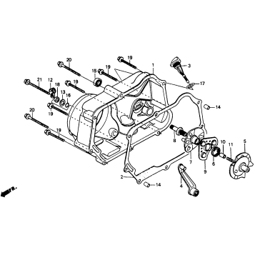 RIGHT CRANKCASE COVER