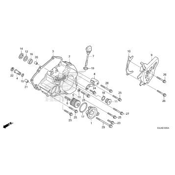 LEFT CRANKCASE COVER
