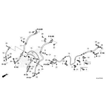 BRAKE HOSE@BRAKE PIPE