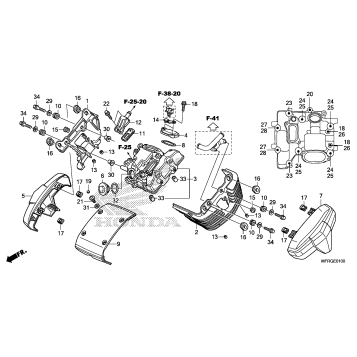 FRONT CYLINDER HEAD COVER