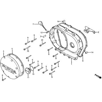 RIGHT CRANKCASE COVER