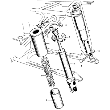 REAR SHOCK ABSORBER