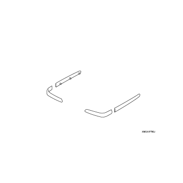 SADDLEBAG MOLDING KIT    (CARBON TYPE)