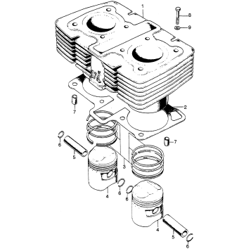 CYLINDER + PISTON