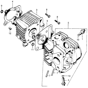 CYLINDER + CYLINDER HEAD