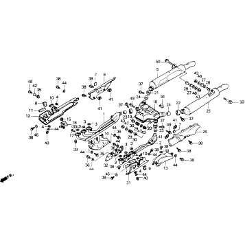 EXHAUST MUFFLER (SE)