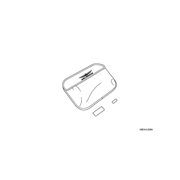 SADDLEBAG LID ORGANIZER  (W/GL LOGO)