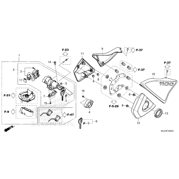 SIDE COVER@COMBINATION   SWITCH