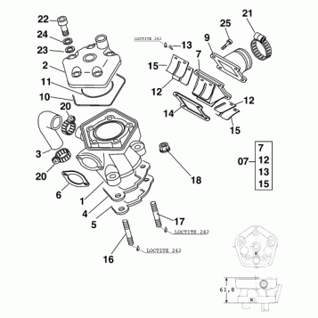 CYLINDER, CYLINDER HEAD