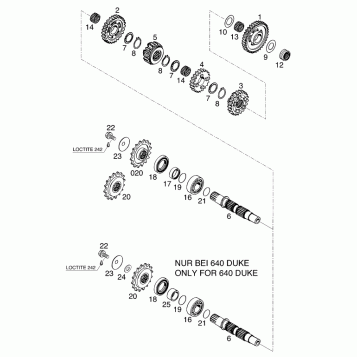 TRANSMISSION II - COUNTERSHAFT