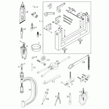 Special tools (engine)