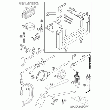 Special tools (engine)