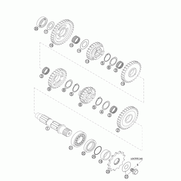 TRANSMISSION II - COUNTERSHAFT