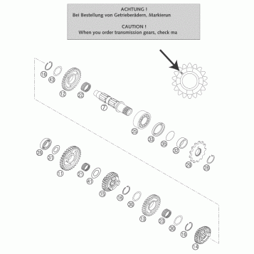 TRANSMISSION II - COUNTERSHAFT