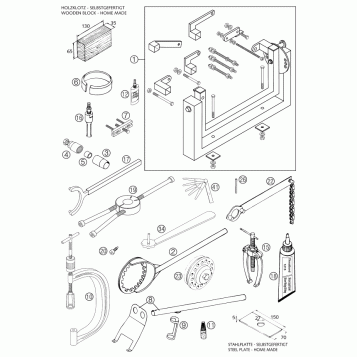 Special tools (engine)