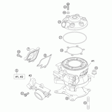 CYLINDER, CYLINDER HEAD