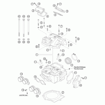 CYLINDER, CYLINDER HEAD
