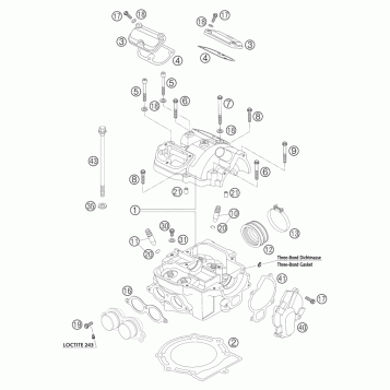 CYLINDER, CYLINDER HEAD