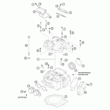 CYLINDER, CYLINDER HEAD