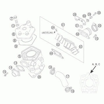 CYLINDER, CYLINDER HEAD