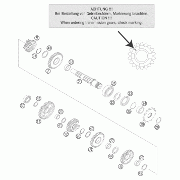 TRANSMISSION II - COUNTERSHAFT