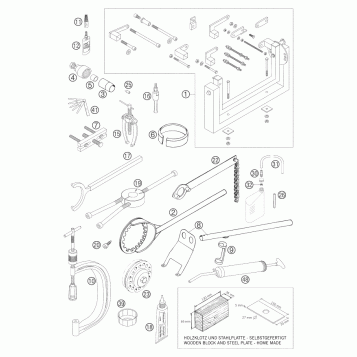 Special tools (engine)