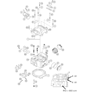 CYLINDER, CYLINDER HEAD