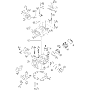CYLINDER, CYLINDER HEAD