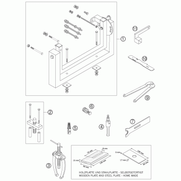 Special tools (engine)