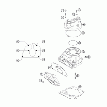 CYLINDER, CYLINDER HEAD