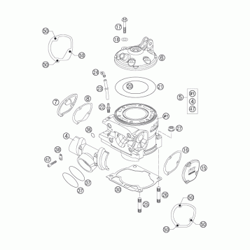 CYLINDER, CYLINDER HEAD