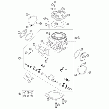 CYLINDER, CYLINDER HEAD