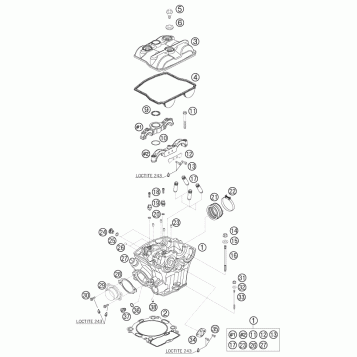 CYLINDER, CYLINDER HEAD