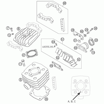 CYLINDER, CYLINDER HEAD