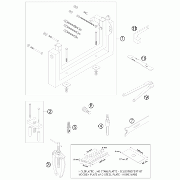 Special tools (engine)
