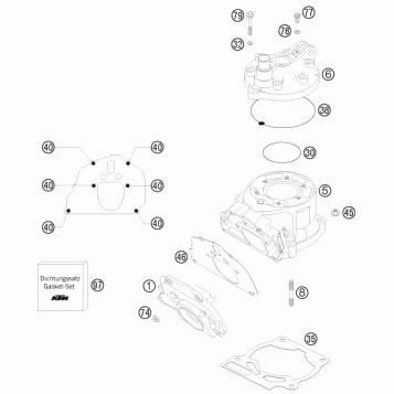 CYLINDER, CYLINDER HEAD